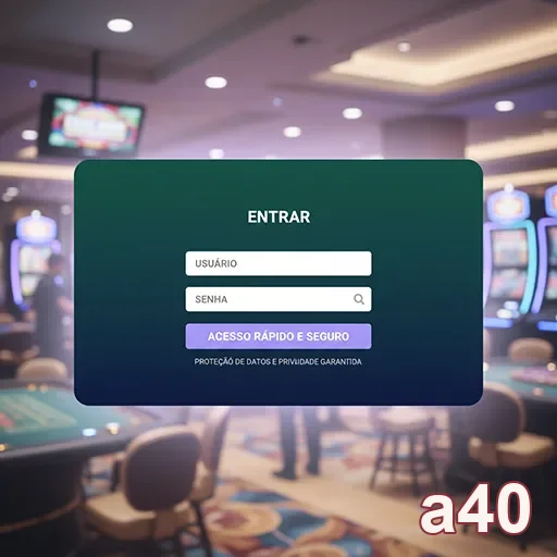 Serviços VIP no cassino online a40 com segurança.